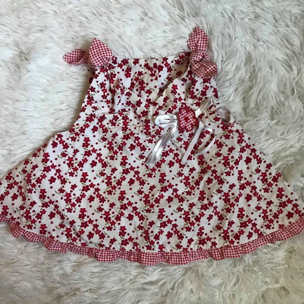 Tuti Fruiti Red & White Floral Matching Set - Picture 2 of 7